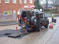 Drainage Survey by a Hi-Tec Drains Surveyor