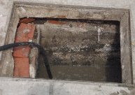 blocked drain