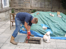 Blocked drain - emergency call out