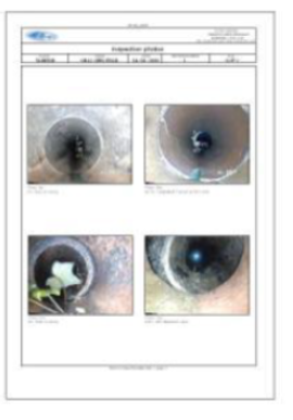 Example drainage survey by Hi-Tec Drains